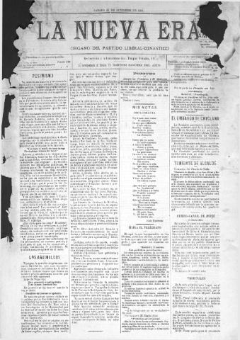 'La Nueva era' - Año 12 Número 4065 - 1894 diciembre 22