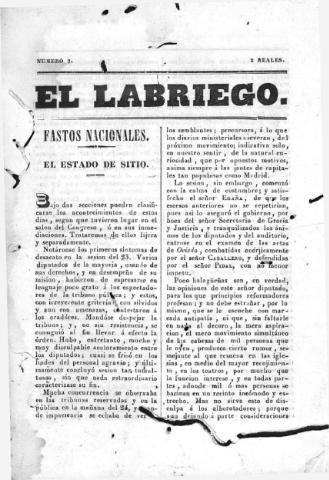 'El Labriego.' - Número 2 - 1840