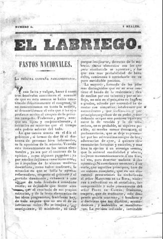 'El Labriego.' - Número 5 - 1840