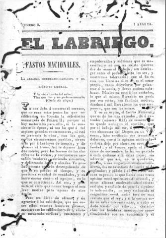 'El Labriego.' - Número 8 - 1840