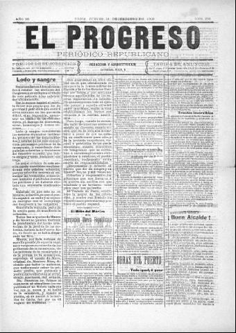 'El Progreso' - Año 3 Número 281 - 1909 febrero 18