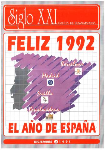 'Siglo XXI  : gaceta de Benalmádena' - Número 3 - 1991 diciembre 1