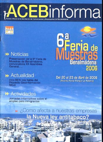 'ACEB informa' - Número 18 - 2006 enero 1