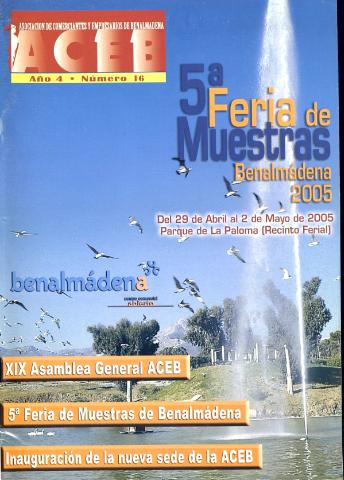 'ACEB  : Asociación de Comerciantes y Empresario de Benalmádena' - Año 4 Número 16