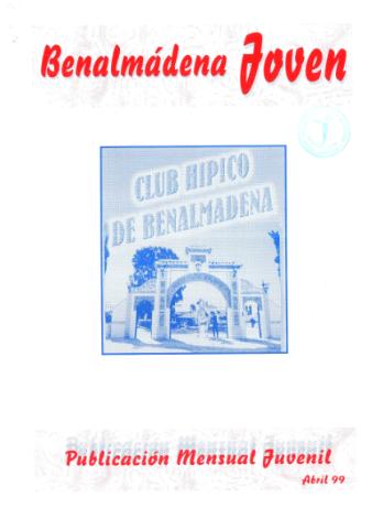 'Benalmádena Joven' - 1999 abril 1