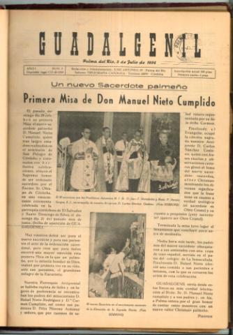 'Guadalgenil' - Año 1 Número 3 - 1959 julio 05