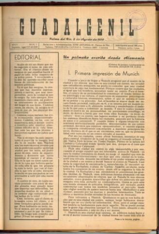'Guadalgenil' - Año 1 Número 7 - 1959 agosto 02