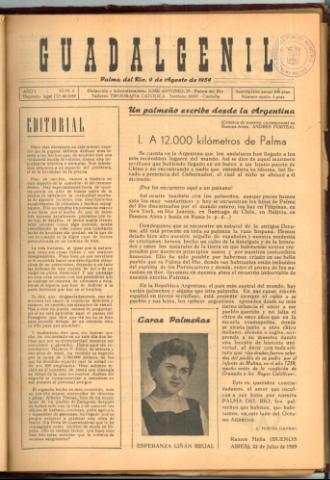 'Guadalgenil' - Año 1 Número 8 - 1959 agosto 09