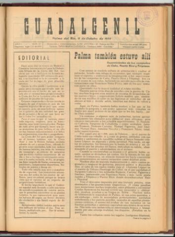 'Guadalgenil' - Año 1 Número 17 - 1959 octubre 11