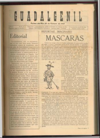 'Guadalgenil' - Año 2 Número 37 - 1960 febrero 28