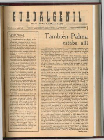 'Guadalgenil' - Año 2 Número 46 - 1960 mayo 01