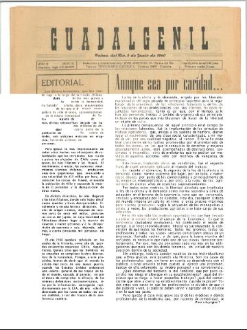 'Guadalgenil' - Año 2 Número 51 - 1960 junio 05