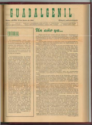 'Guadalgenil' - Año 2 Número 53 - 1960 junio 19