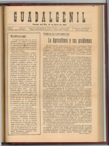 'Guadalgenil' - Año 2 Número 56 - 1960 julio 10