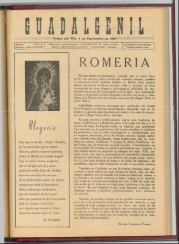 'Guadalgenil' - Año 2 Número 64 - 1960 septiembre 04