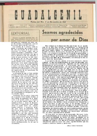 'Guadalgenil' - Año 2 Número 78 - 1960 diciembre 11