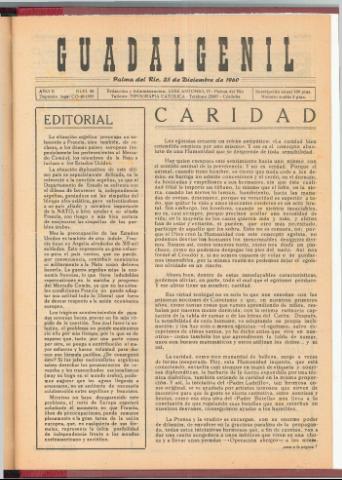 'Guadalgenil' - Año 2 Número 80 - 1960 diciembre 25