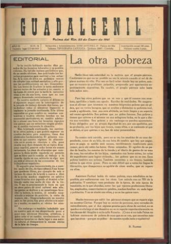 'Guadalgenil' - Año 3 Número 84 - 1961 enero 22