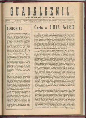 'Guadalgenil' - Año 3 Número 93 - 1961 marzo 26