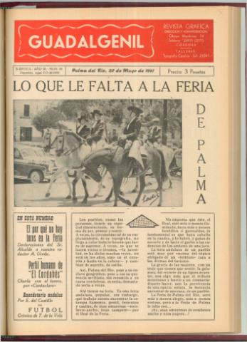 'Guadalgenil' - Año 3 Número 99 - 1961 mayo 20