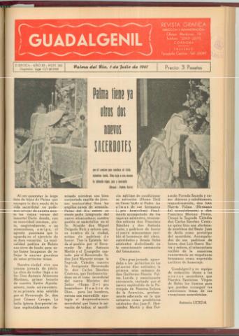 'Guadalgenil' - Epoca 2 Año 3 Número 102 - 1961 julio  01