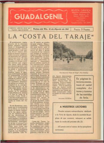 'Guadalgenil' - Epoca 2 Año 3 Número 105 - 1961 agosto 12