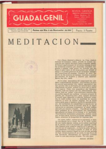 'Guadalgenil' - Epoca 2 Año 3 Número 113 - 1961 noviembre 04