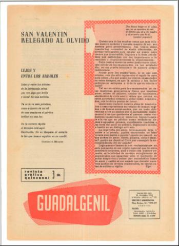 'Guadalgenil' - Epoca 2 Año 3 Número 121 - 1962 febrero 24