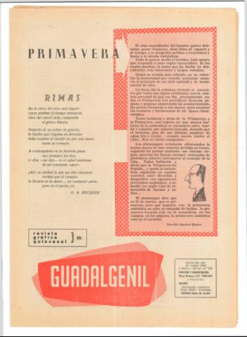 'Guadalgenil' - Epoca 2 Año 3 Número 123 - 1962 marzo 24