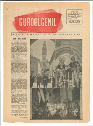 'Guadalgenil' - Epoca 2 Año 3 Número 125 - 1962 abril 28