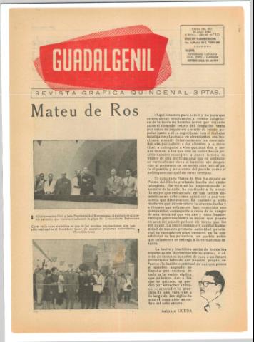 'Guadalgenil' - Epoca 2 Año 3 Número 131 - 1962 julio 26