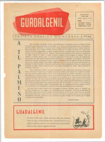 'Guadalgenil' - Epoca 2 Año 4 Número 140 - 1963 enero 01