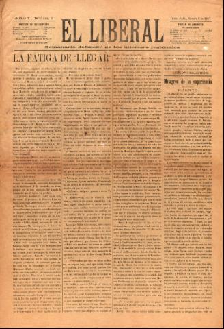 'El Liberal : Semanario defensro de los intereses regionales' - Año 1 Número 2 - 1917 febrero 08