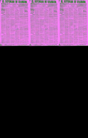 'El Defensor de Granada  : diario político independiente' - Año XXII Número 12150  - 1901 Mayo 29