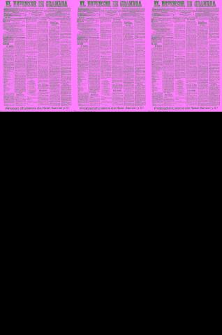 'El Defensor de Granada  : diario político independiente' - Año XXII Número 12205  - 1901 Agosto 03