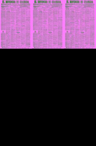 'El Defensor de Granada  : diario político independiente' - Año XXII Número 12226  - 1901 Agosto 28