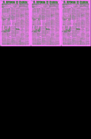 'El Defensor de Granada  : diario político independiente' - Año XXV Número 13046  - 1903 Agosto 06