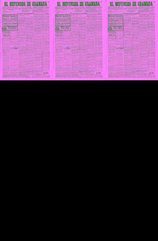 'El Defensor de Granada  : diario político independiente' - Año XXV Número 13148  - 1903 Noviembre 17