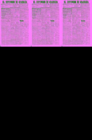 'El Defensor de Granada  : diario político independiente' - Año XXV Número 13151  - 1903 Noviembre 20