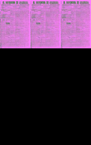 'El Defensor de Granada  : diario político independiente' - Año XXVI Número 13193  - 1904 Enero 02