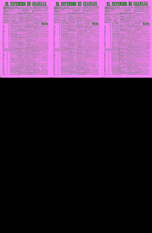 'El Defensor de Granada  : diario político independiente' - Año XXVI Número 13198  - 1904 Enero 07