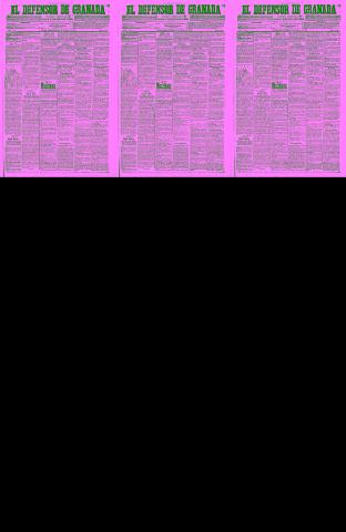 'El Defensor de Granada  : diario político independiente' - Año XXVI Número 13210  - 1904 Enero 19