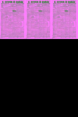 'El Defensor de Granada  : diario político independiente' - Año XXVI Número 13126  - 1904 Febrero 04