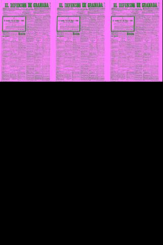 'El Defensor de Granada  : diario político independiente' - Año XXVI Número 13127  - 1904 Febrero 05