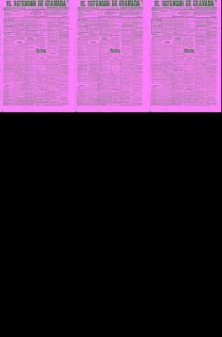 'El Defensor de Granada  : diario político independiente' - Año XXVI Número 13135  - 1904 Febrero 13