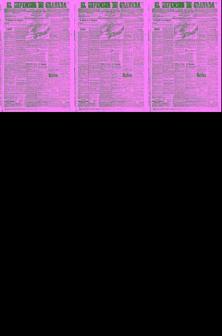 'El Defensor de Granada  : diario político independiente' - Año XXVI Número 13139  - 1904 Febrero 17