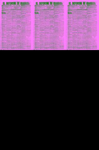 'El Defensor de Granada  : diario político independiente' - Año XXVI Número 13147  - 1904 Febrero 25