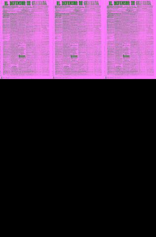 'El Defensor de Granada  : diario político independiente' - Año XXVI Número 13149  - 1904 Febrero 27