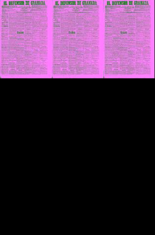 'El Defensor de Granada  : diario político independiente' - Año XXVI Número 13189  - 1904 Abril 08