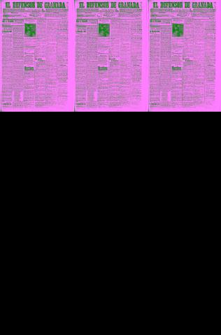 'El Defensor de Granada  : diario político independiente' - Año XXVI Número 13217  - 1904 Mayo 06